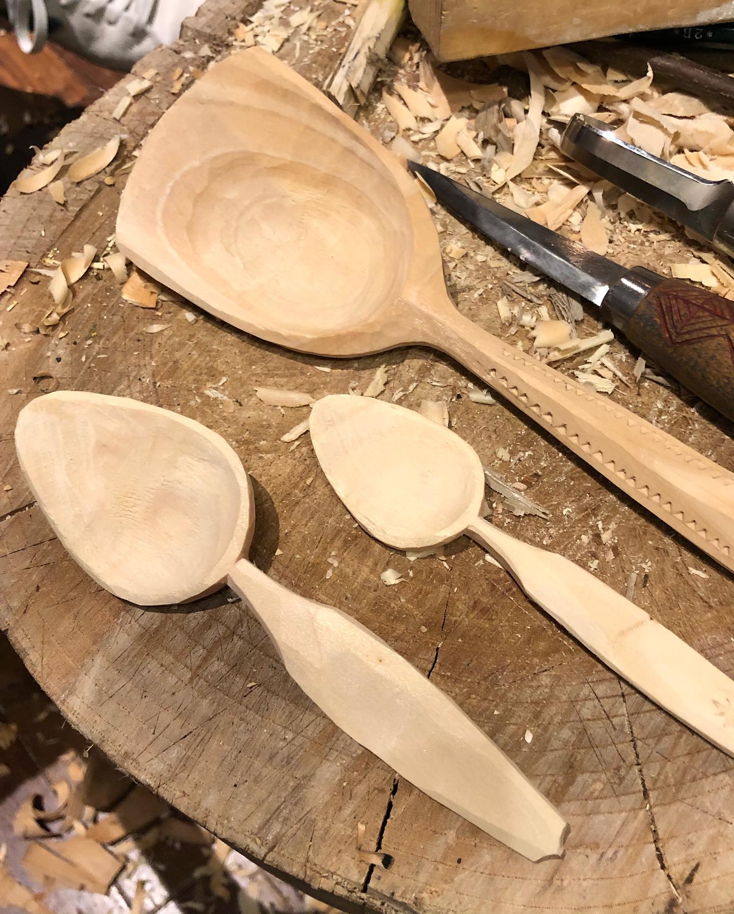 グリーンウッドワーク暮らしの道具作り 木のスプーン – UPI OUTDOOR
