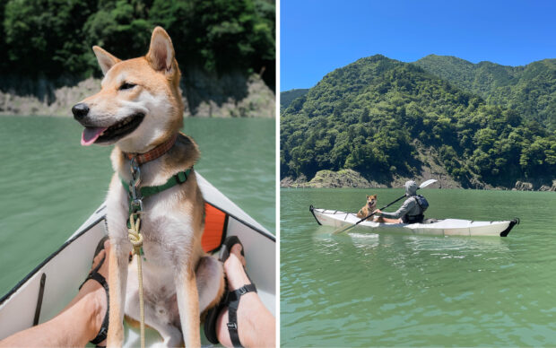Jan in Kayak